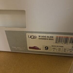 UGG Women's Pink Slide Sandals